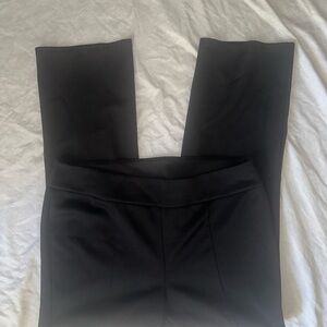 Chic Black Wide Leg Women's Pants